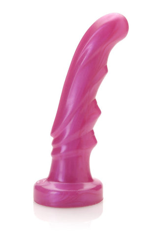Tantus Tsunami Waved Dildo with Removable Bullet Vibrator - Strap On Sextoys