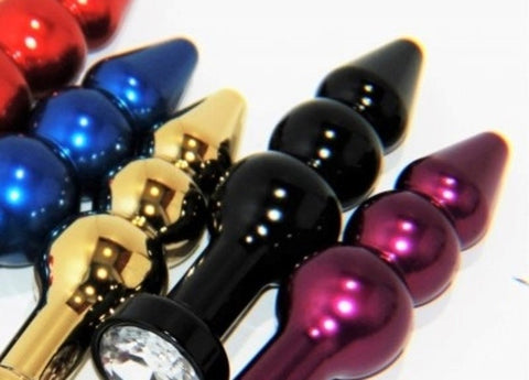 BDStyle The Shuttle Anal Plug Metal Core with Silicone Coating - Rabbit Vibrators