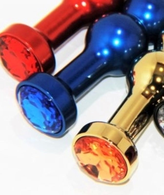 BDStyle The Shuttle Anal Plug Metal Core with Silicone Coating - - Rabbit Vibrators