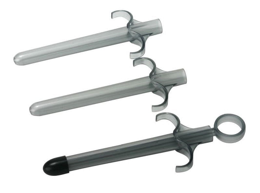 XR Brands Trinity Vibes Lubricant Launcher 3 Pack Precision Applicators - - Breast and Nipple Toys