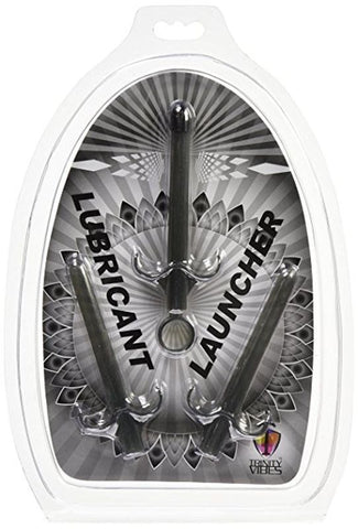 XR Brands Trinity Vibes Lubricant Launcher 3 Pack Precision Applicators - Breast and Nipple Toys