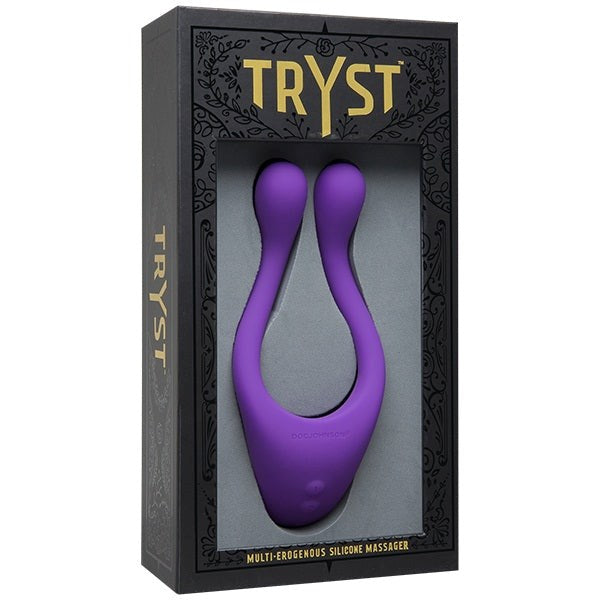 Doc Johnson Tryst Erogenous Zone Silicone Massager - - Clit Ticklers and Pulsators