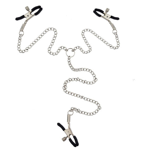 BDStyle Twisted Nipple & Clit Clamps with Adjustable Pressure Control - Butt Plugs