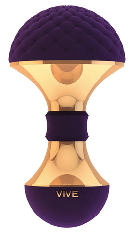 Shots Toys Vive Enoki Rotating Tip Vibrator 10 Patterns Waterproof - Luxury Sex Toys