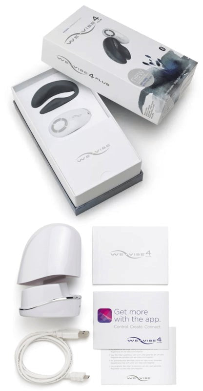We Vibe 4 Plus With App Couples Vibrator - - Love Eggs and Kegel Exercisers