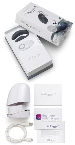 We Vibe 4 Plus With App Couples Vibrator - Love Eggs and Kegel Exercisers