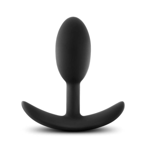 Blush Novelties Anal Adventures Platinum Vibra Slim Plug Motion Activated - Butt Plugs