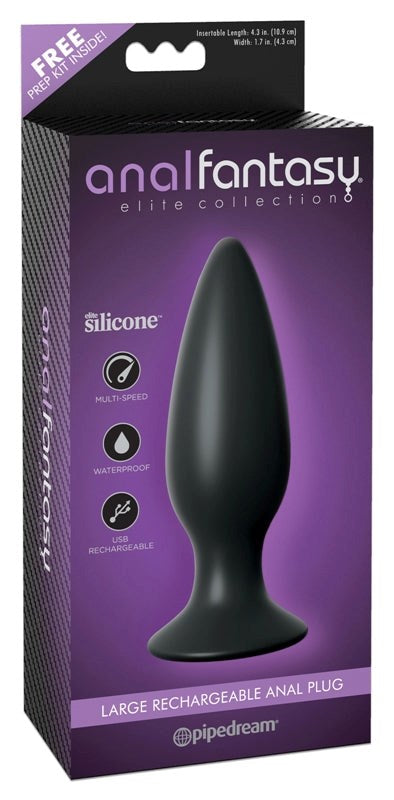 Pipedream Products Anal Fantasy Elite Collection Rechargeable Anal Plug - - Anal Vibrators