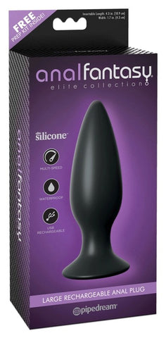 Pipedream Products Anal Fantasy Elite Collection Rechargeable Anal Plug - Anal Vibrators