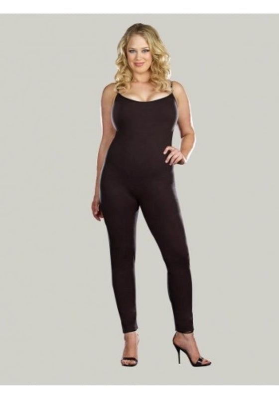 Dream Girl Lingerie Basic Unitard Stretch Fabric Body Coverage - Hosiery