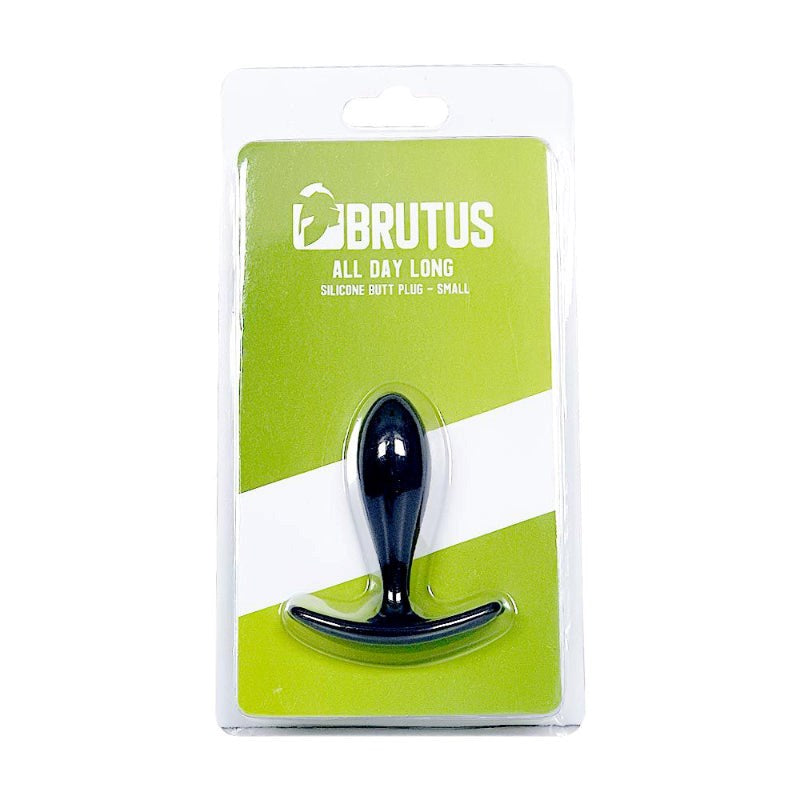 Brutus Premium Silicone Butt Plug All Day Comfort Extended Wear Anal Play - - Butt Plugs
