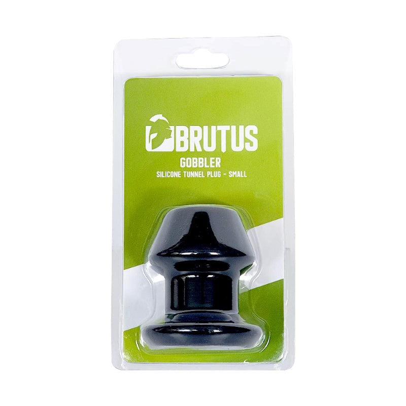Brutus Gobbler Silicone Tunnel Plug in Three Sizes with Hollow Design - - Butt Plugs