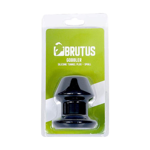 Brutus Gobbler Silicone Tunnel Plug in Three Sizes with Hollow Design - Butt Plugs