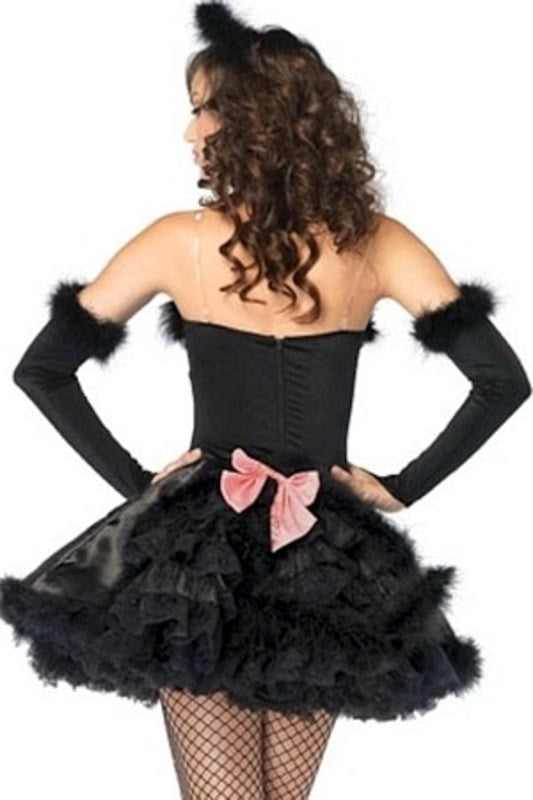 Leg Avenue Catnip Cutie Costume Leopard Print Roleplay Set - - Fancy Dress Ups