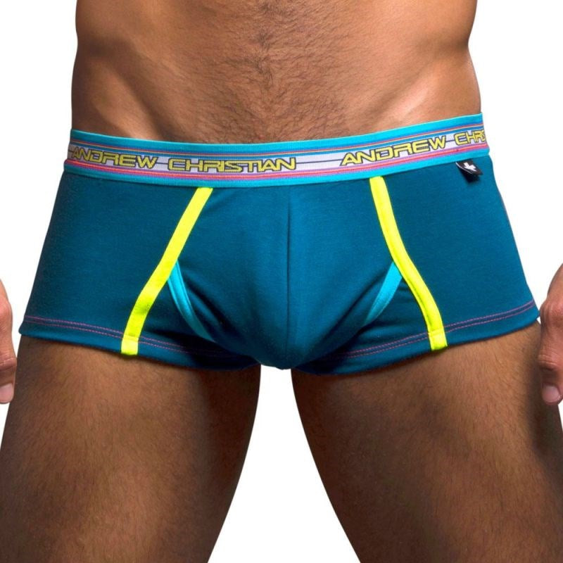 Andrew Christian Coolflex Tagless Boxer with Show It Enhancement Technology - - Mens Briefs And Boxers