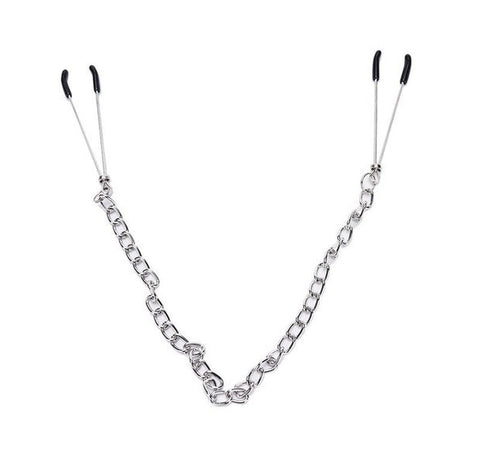 BDStyle Deluxe Tweezer Nipple Clamps with Adjustable Pressure Control - Breast and Nipple Toys