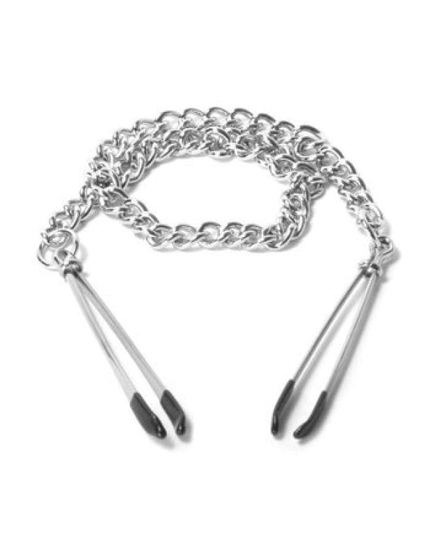 BDStyle Deluxe Tweezer Nipple Clamps with Adjustable Pressure Control - Breast and Nipple Toys