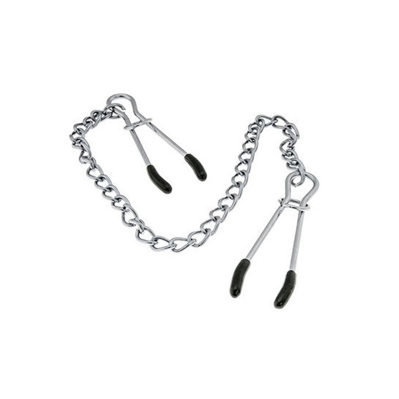 BDStyle Deluxe Tweezer Nipple Clamps with Adjustable Pressure Control - Breast and Nipple Toys