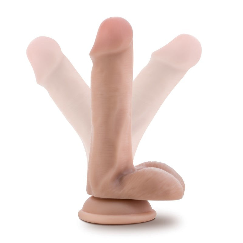 Blush Novelties Dr. Skin Plus Girthy Poseable Pleasure Companion Dildo - - Realistic Dildos