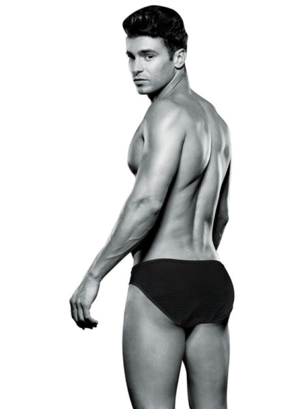 Envy Menswear Bad Boy Brief Premium Microfiber Underwear with Mesh Panels - - Mens Briefs And Boxers