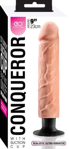 NANMA Corporation Excellent Power Conqueror Vibrating Dildo and Cock Ring - Vibrating Dildos
