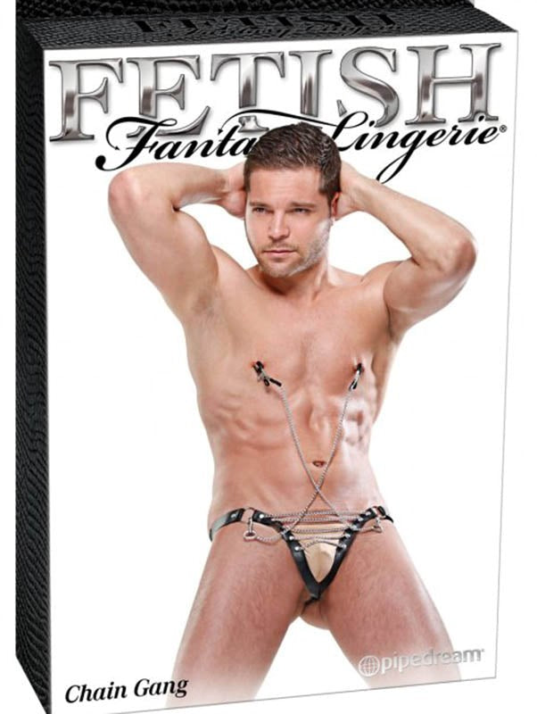 Pipedream Products Fetish Fantasy Chain Gang Mens BDSM Underwear Premium - Mens Briefs And Boxers