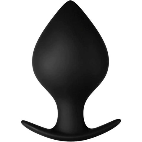 VVOLE LLC Forto F 63 Rattler Spade Black Butt Plug with Rattle Mechanism - Butt Plugs