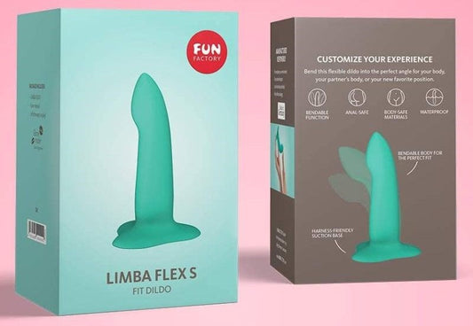 Bendable Bliss - Fun Factory Limba Flex - - Strap On Sextoys