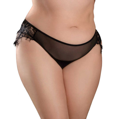 Pipedream HOOKUP Remote Princess Panty With Vaginal Plug Wearable Vibrator - G-Strings, Panties and Shorts