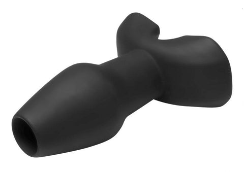XR Brands Invasion Hollow Silicone Anal Plug Hollow Core Design - Butt Plugs