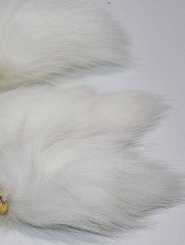 BDStyle Luxurious Kitten Tail Metal Butt Plug Customizable Pleasure Gold - - Steel Sex Toys