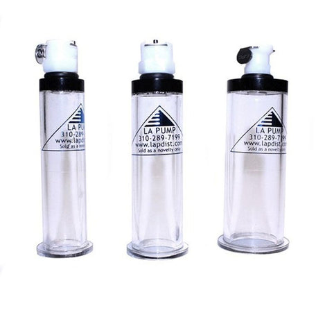 LA Pumps Clitoral Cylinders In Deluxe Packaging Professional Grade - Penis Pumps And Stretchers