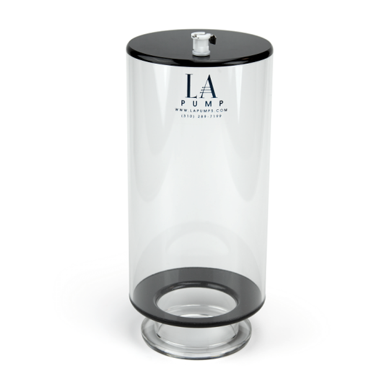 LA Pumps Penis and Ball Enlargers Dual Chamber Enhancement System - - Penis Pumps And Stretchers