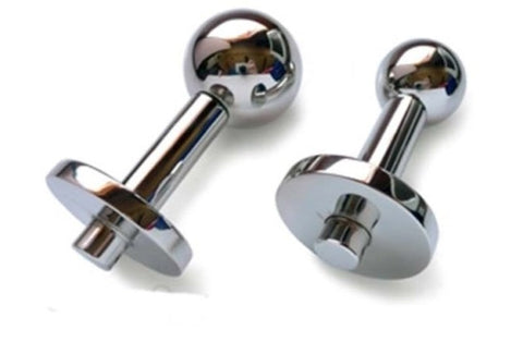 Hells Couture Lollipop Butt Plug Premium Surgical Steel Anal Sex Toy - Steel Sex Toys