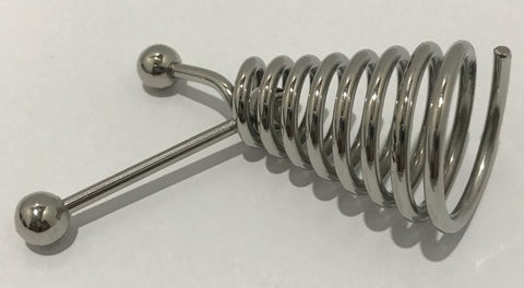 Hells Couture Metal Nipple Extender Whirl Medical Grade Steel Sex Toy - Breast and Nipple Toys