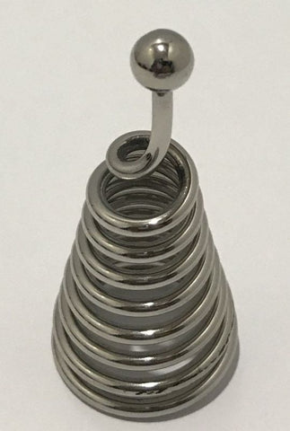 Hells Couture Metal Nipple Extender Whirl Medical Grade Steel Sex Toy - Breast and Nipple Toys