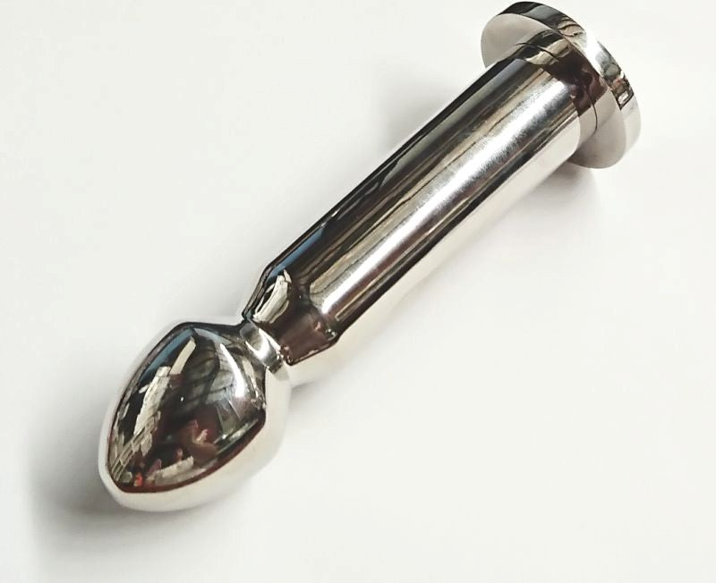 Missile Metal Butt Plug - - Steel Sex Toys