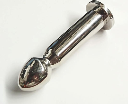 Missile Metal Butt Plug - - Steel Sex Toys