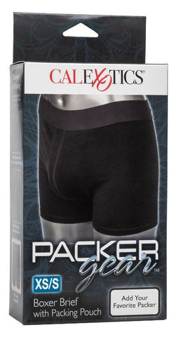 California Exotics Packer Gear Boxer Brief with Packing Pouch - Strap On Sextoys