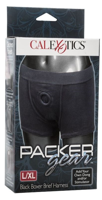 California Exotics Packer Gear Boxer Brief with Packing Pouch - Strap On Sextoys