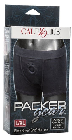 California Exotics Packer Gear Boxer Brief with Packing Pouch - Strap On Sextoys