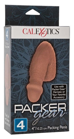 California Exotics Packer Gear Penis Brown Realistic FTM Packer - Strap On Sextoys