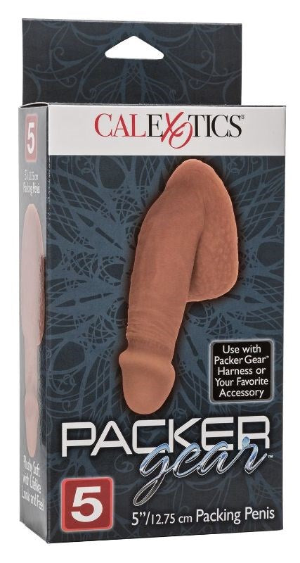 California Exotics Packer Gear Penis Brown Realistic FTM Packer - Strap On Sextoys