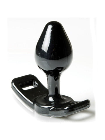 Perfect Fit Master Plug Strap On Dual Use TPR Butt Plug with Strap - Strap On Sextoys