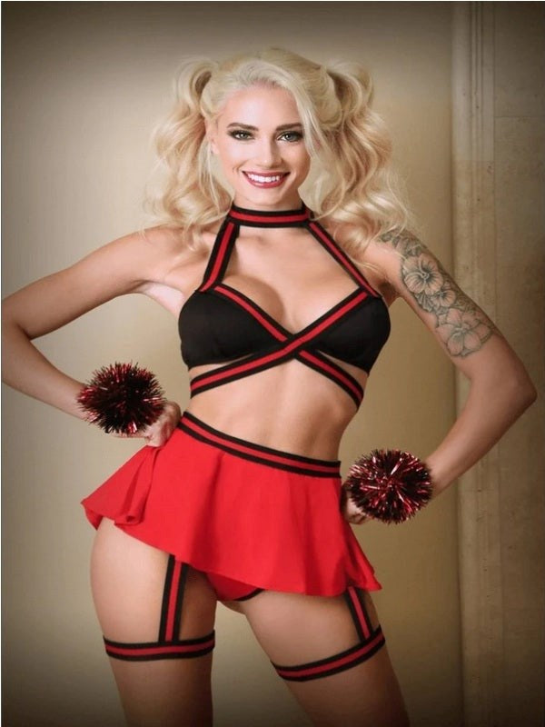 Play #Squadgoals Cheerleader Costume Set - - Fancy Dress Ups