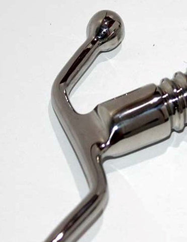 Hells Couture Pro Steel Prostate Milking Device Surgical Steel - Steel Sex Toys