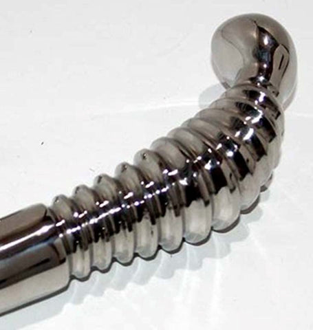 Hells Couture Pro Steel Prostate Milking Device Surgical Steel - Steel Sex Toys