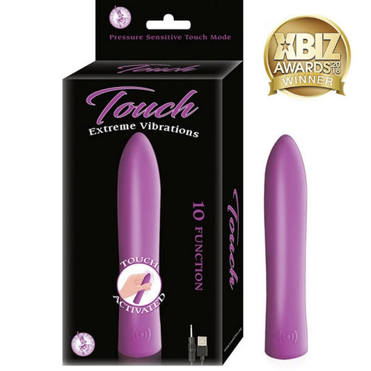 TOUCH Extreme Award Winning Pressure Activated Vibrator - - Bullet Vibrators