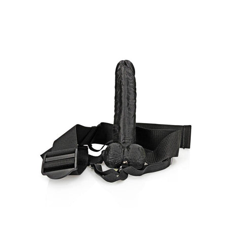 Shots Toys REALROCK Hollow Strap on Enduring Intimate Performances - Realistic Dildos