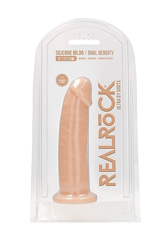 Shots Toys Realrock Ultra Silicone Dildo Flesh Dual Density Technology - - Realistic Dildos